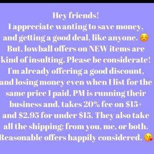🌸🌼Please Be Considerate When Making Offers! 💮💐